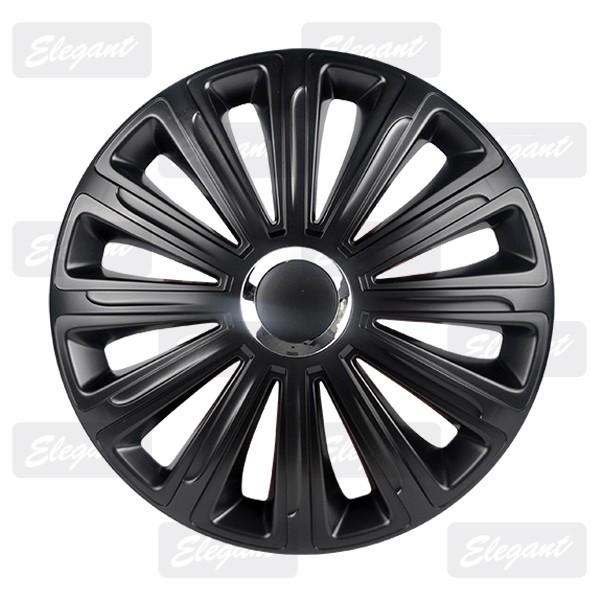 Колпаки на колеса R16'' ELEGANT TREND RC black