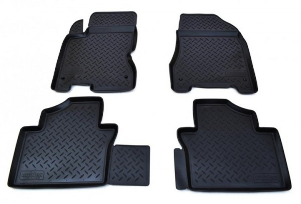 Резиновые коврики NorPlast для Renault Koleos