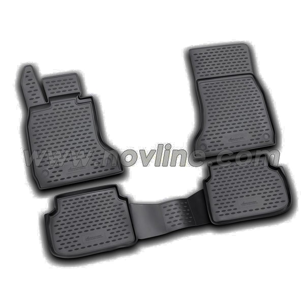 Резиновые коврики Novline для BMW 7 Series (F01-04)