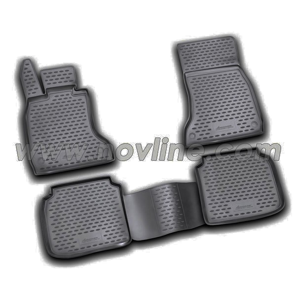 Резиновые коврики Novline для BMW 7 Series (F01-04)