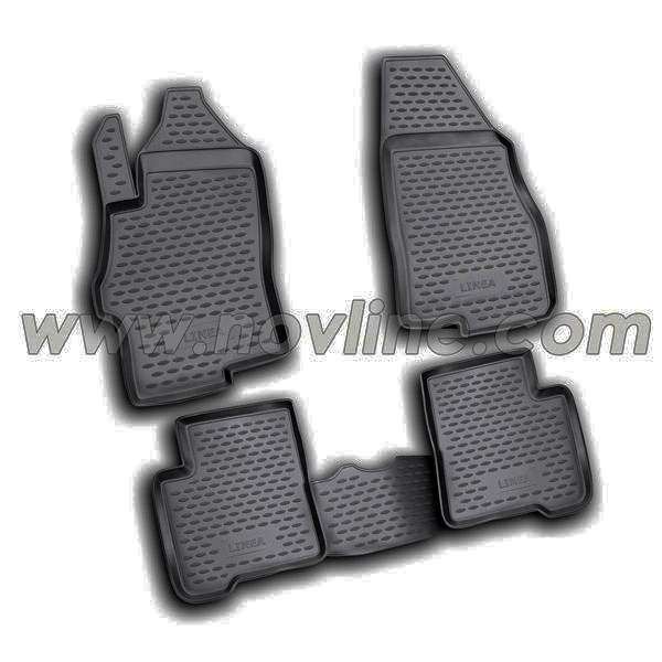 Резиновые коврики Novline для Fiat Linea (Classic)