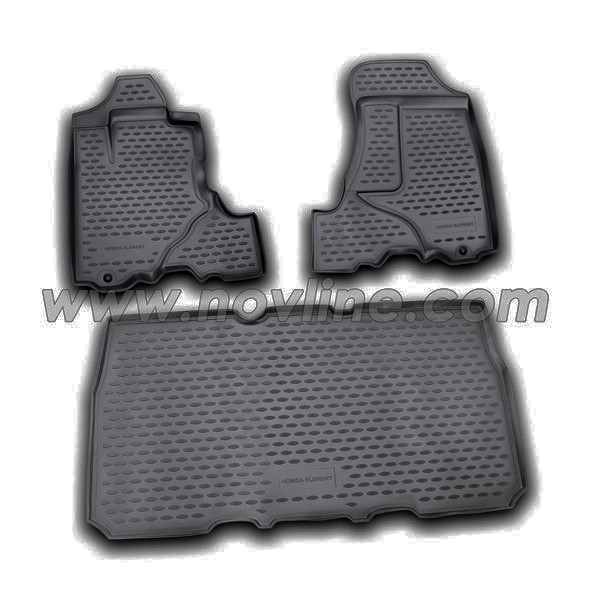 Резиновые коврики Novline для Honda Element