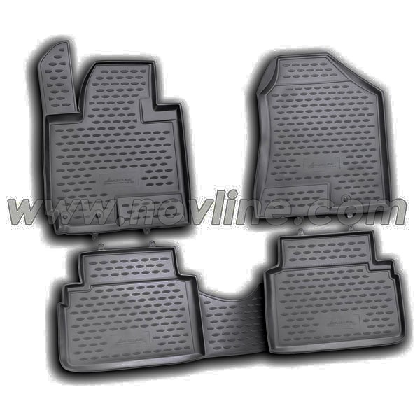 Резиновые коврики Novline для Hyundai ix35