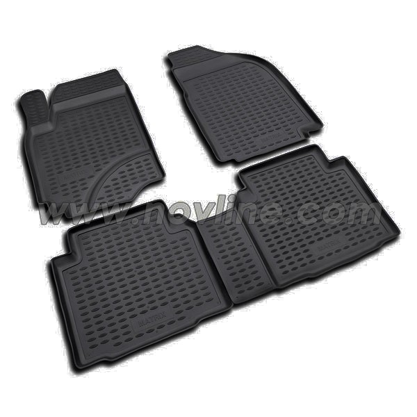 Резиновые коврики Novline для Hyundai Matrix
