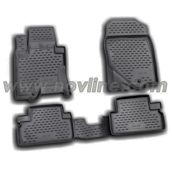 Резиновые коврики Novline для Infiniti EX