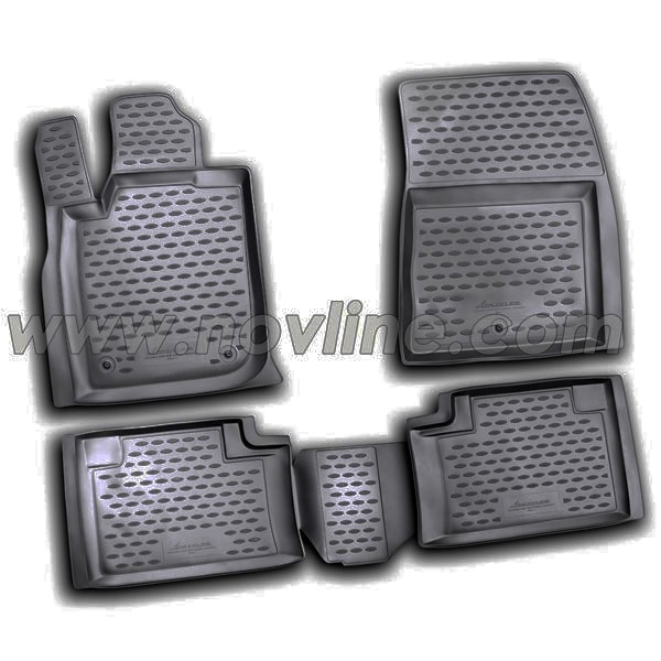 Резиновые коврики Novline для Jeep Grand Cherokee
