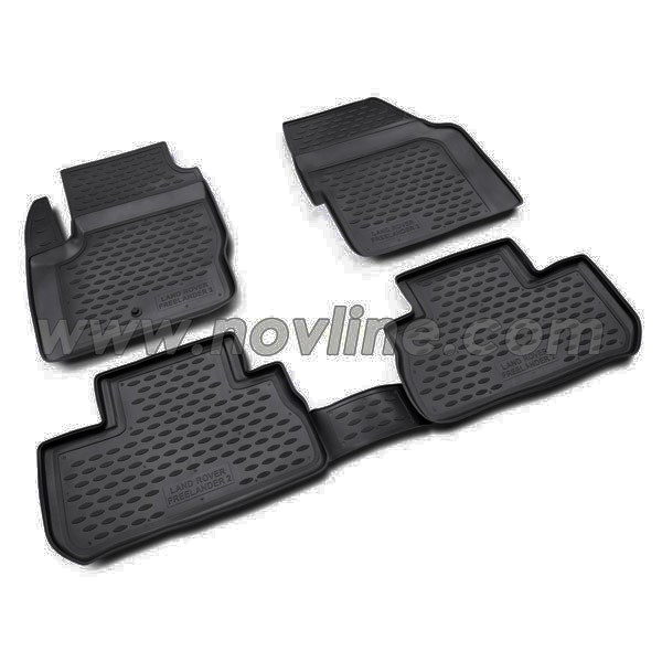 Резиновые коврики Novline для Land Rover Freelander