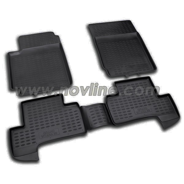 Резиновые коврики Novline для Suzuki Grand Vitara