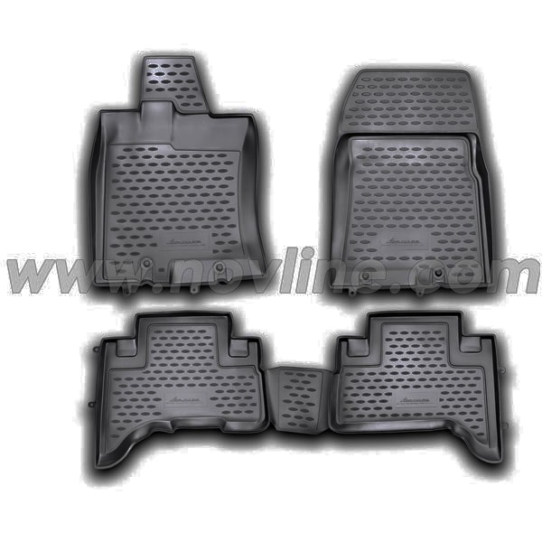 Резиновые коврики Novline для Toyota FJ Cruiser 