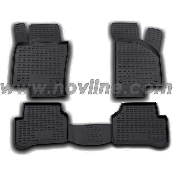 Резиновые коврики Novline для Volkswagen Passat (B6)