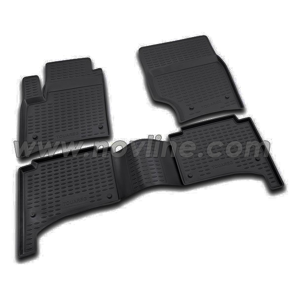 Резиновые коврики Novline для Volkswagen Touareg