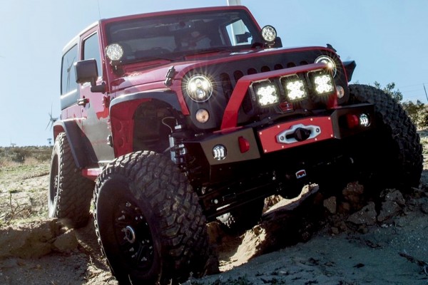 Передние фары Tuning-Tec для Jeep Wrangler