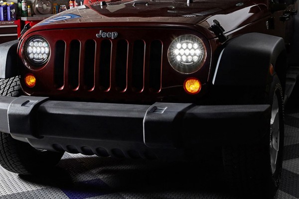 Передние фары Tuning-Tec для Jeep Wrangler
