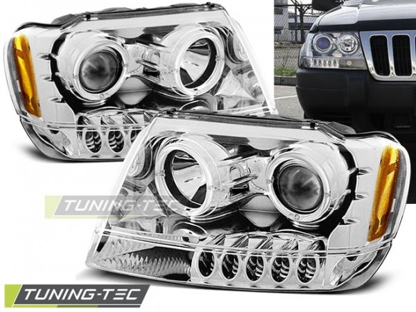 Передние фары Tuning-Tec для Jeep Grand Cherokee