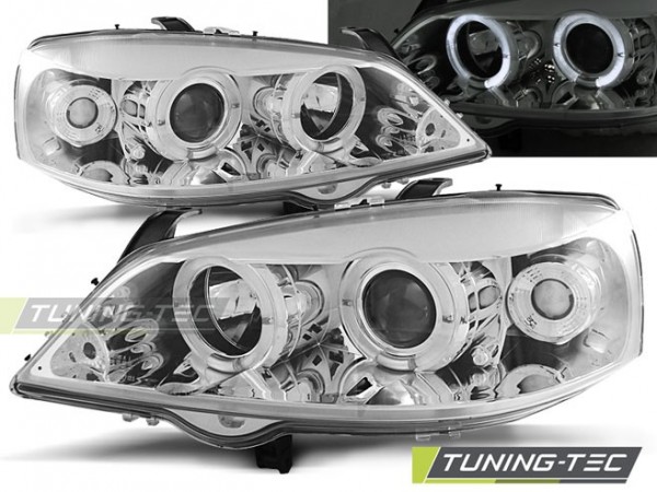Передние фары Tuning-Tec для Opel Astra (G)