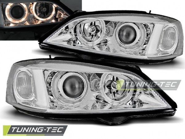 Передние фары Tuning-Tec для Opel Astra (G)