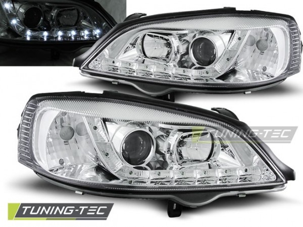 Передние фары Tuning-Tec для Opel Astra (G)
