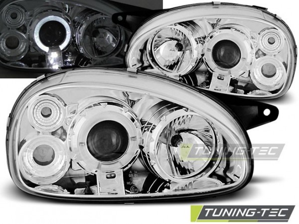 Передние фары Tuning-Tec для Opel Corsa (B)