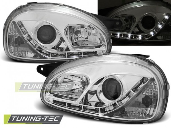 Передние фары Tuning-Tec для Opel Corsa (B)